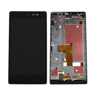 Illustration for article titled For Huawei Ascend P7 LCD & Digitizer Touch Screen Assembly With Frame - Black